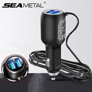 SEAMETAL Car Phone Charger Fast Charging PD QC3.0 USB Car Charger 12V Mini Micro USB with Cable Suitable For DASH Camera DVR