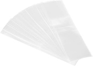 PATIKIL Pack of 250 Perforated Film PVC Shrink Tape for Caps 4.06 to 4.13 Inches 165 x 45 mm Clear