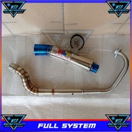 Exhaust NLK 32MM Y15/Y15ZR/SUZUKIBELANG150/LC135/RS150 RACING EXHAUST OPEN 32MM CONE PIPE Ekzos Back