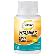 Caltrate Vitamin D 1,000 I.U For Joint and Bones [2 Pack sizes]