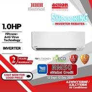 Acson REINO Inverter AirCond 1.0HPI 1.5HPI 2.0HPI 2.5HP A3WMY10BNF I A3WMY15BNF I A3WMY20BNF I A3WMY