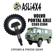 Crown & Pinion Gear for Volvo c303 c304 Portal Axle