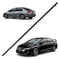 ยางรีดน้ำนอก หน้า-ซ้าย สี Black Civic Fd Honda 4 ประตู ปี2006 - 2011 มีบริการเก็บเงินปลายทาง