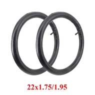 2pcs 22Inch Bike Inner Tube 22x1.75/1.95  22*1.75/1.95 22*1.75 Tyre Butyl Rubber Spare Tube Snowmob
