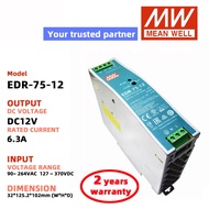 MEAN WELL EDR-75 EDR-120 EDR-150 DC12V DC24V Switching Power Supply Meanwell DC power