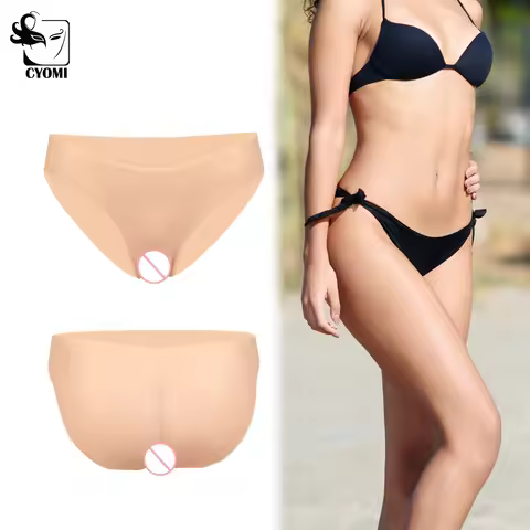 CYOMI Silicone Butt Lifter Pants Hips Enhancer Shaper Panties for Transgender Shemale Cosplay Drag Q