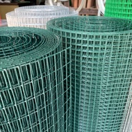 Dawai Hijau Green Coated BRC Welded Wire Mesh Net Netting (18G) Terbaik (TAHAN KARAT)