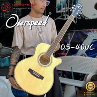 กีต้าร์โปร่ง/โปร่งไฟฟ้า Martin lee รุ่น S408C /GA-40 / OS400 ขนาด 40 นิ้วทรง Cutaway คละภาคไฟฟ้า แถม