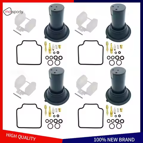 Carburetor Plunger Vacuum Diaphragm Oil Cup Float Repair Kit for Honda CB1300 CB1300SF SC40 1997-199