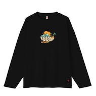 Infinide T-Shirt  Original SUMMER AT HAND Kaos Distro Lengan Panjang / Long Sleeve Cotton Combed 24s