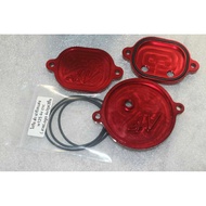 Black O-Ring (4v logo Cover Only) For Cnc 4v wave125 3-Piece Set