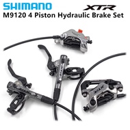 Shimano XTR M9120 M9100 M820 Saint 4-Piston Hydraulic Disc Brake set Front+Rear brakeset