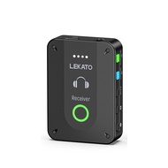 LEKATO MS-02 Wireless In Ear Monitor System 2.4G Stereo IEM Transmitter Receiver Automatic Pairing W