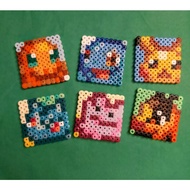 Handmade Beads Pokemon Keychain/Phone Charm/Magnet Box | Bulbasaur/Charmander/Ditto/Squirtle/Pikachu