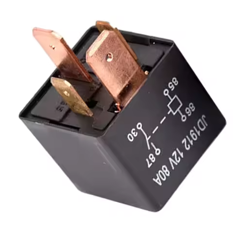 12V 70Amp 4 Pin Standard Mini ISO Relay NEW Automotive Relay Normally Tyco/TE Part Black