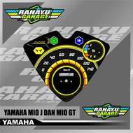 papan speedometer custom yamaha mio j dan mio GT panel spido meter custom mio