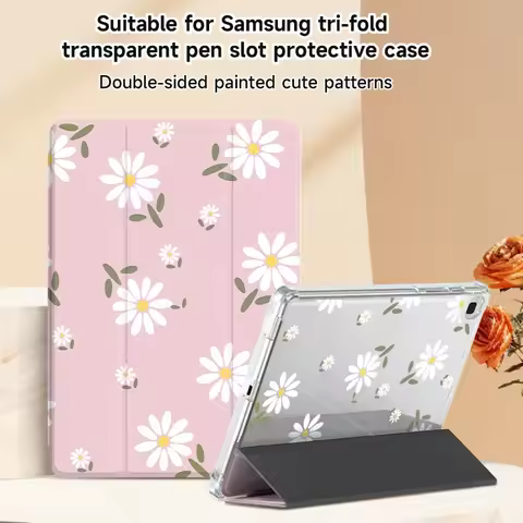 For Samsung Galaxy Tab S9 protective case, double-sided painting, Tab A7/A8, Tab S7+/S8+/S9+, Galaxy