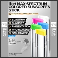 iLab Max-Spectrum Mineral Sunscreen Stick SPF50+ ilab sunscreen stick