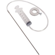 MOTO4U Fork Oil Adjuster Kit - 60ml Syringe with Adjustable Ring for Motorcycle Fork Suspension