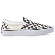 VANS SKATE SLIP-ON CHECKERBOARD BLACK OFF WHITE (สินค้ามีประกันแท้)