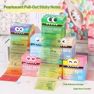 Languo Pearlescent Sticky Notes Students Use Gradient Pull-out Sticky Notes High-value Sticky Sticky