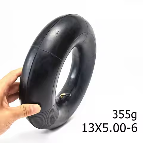 1pc Scooters Innertube Inner Tire Scooter Tyre 13X5.00-6 13x5.00-6 Black Scooter Cart Inner Tube Law