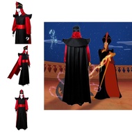 Aladdin The Return Of Jafar Cosplay Robe Cloak Cape Hat Outfit Costume Wizard