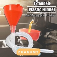 ZHAGUMT366HT 1Pcs Car Refueling Funnel, with Detachable Hose Universal Oil Funnel,  Plastic Flexible