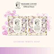 สบู่มาดามหลุยส์ สบู่นาโนไวท์ สบู่หน้าขาว EXTREME WHITE SOAP ขนาด 120 กรัม 2 ก้อน MADAME LOUISE SOAP