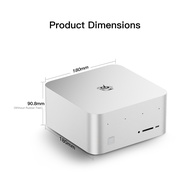 Beelink GTR9 Pro Ryzen AI MAX+ 395 MINI PC Radeon 8060s LPDDR5X 128GB 2TB Wifi7 BT5.4 2x2.5G USB4.0x