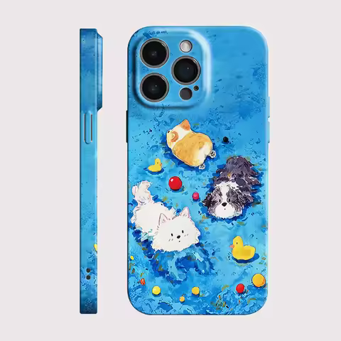 Cartoon Dog Phone Case For Vivo IQOO 13 15 12 11 10 8 9 Pro Neo 11 3 5 6 8 7 9 10 z8 z9 z3 z10 z5 z6