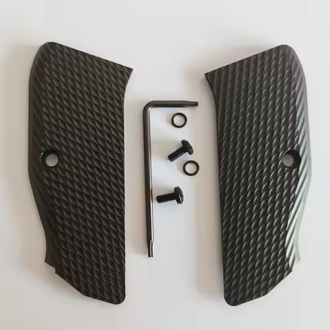 1 Pair Aluminium Alloy CZ75 Grips Handle Patches for CZ 75 Full Size, SP-01 Series Shadow 2 75B BD,D