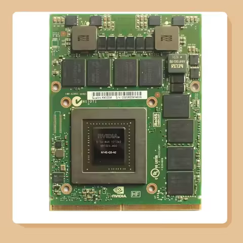 Graphics Card Original K4000M GDDR5 4GB N14E-Q3-A2 for HP 8740W 8760W 8770W iMac Dell M6600 M6700 M6
