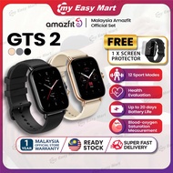 【𝟮𝟰𝗵𝗿 𝗦𝗵𝗶𝗽】Amazfit GTS 2 / GTS 2e / GTS Fitness Smartwatch [1 Year Official Store Amazfit Malaysia Warranty] myeasymart