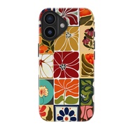 Magnetic Casing Suitable For iphone 17 16 15 14 13 12 11 Pro Max Air Plus Mini Case Botanical Square