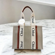 莉亞精品♡  Chloe woody中焦糖 托特包 二手美品