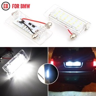 Xenon White OEM-Fit 3W Full LED For 2004-2009 BMW E83 X3 &amp; For BMW 2001-2006 E53 X5 License Plate Light,Can-bus Error 00