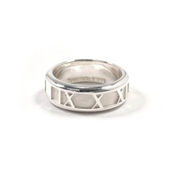 【日本直送 二手美品】12.5號 蒂芙尼 TIFFANY&Co. Atlas 戒指 925銀 飾品