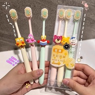 Cute SpongeBob SquarePants Soft Bristle Toothbrush Super Soft Spiral Bristle Wide Head Toothbrush Cr