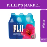 FIJI Natural Artesian Water 500ml/330ml Pack of 6