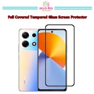 INFINIX HOT 30 / HOT 30i / HOT 40i / HOT 40PRO / INFINIX NOTE 30 / NOTE 30PRO Full Covered Tempered Glass Screen Protector - BLACK