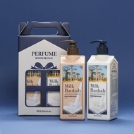 [超人氣熱賣中] 韓國Milk Baobab Perfume Shampoo 500ml + Perfume Treatment 500ml (White Musk)