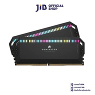 64GB (32GBx2) DDR5 5600MHz RAM (หน่วยความจำ) CORSAIR DOMINATOR PLATINUM RGB DDR5 (BLACK) (CMT64GX5M2X5600C40)