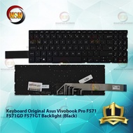 Original Laptop Keyboard for Vivobook Pro F571 F571GD F571GT Backlight Black