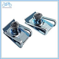 EVER 10pcs M4/M5/M6/M8 Car Spring Steel U Type Clips with Thread 8mm 5mm 6mm 4mm Reed Nuts for Auto 