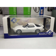 Solido Solid 1: 18 Alloy Car Model Mazda RX7 TYPE RS FD3S Jumping Light Can Be Opened, Two Doors Can