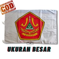 Bendera Banser Nu Besar Murah Sablon 4ASK650