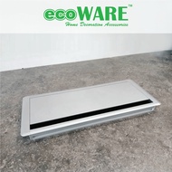 ecoWARE Wire Cover with Damper (Aluminium)