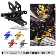 For Honda CB500F CBR500R 2013 2014 2015 2016 2017 2018 2019 2020 2021 Motorcycle Adjustable Rearset 
