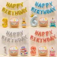 53cm birthday Letter Aluminum Film Balloon happy birthday Balloon Set happy birthday Balloon Wholesa